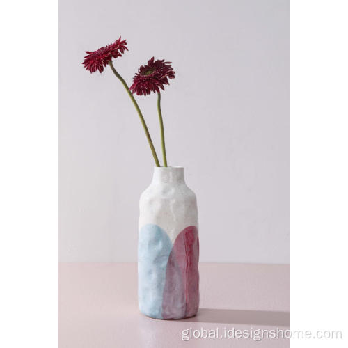 Rustic Porcelain Vases Classic Ceramics Hand Painted Vase Supplier
